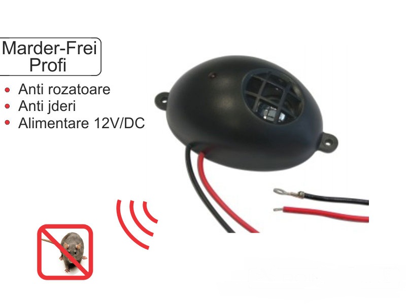 Generator ultrasunete anti-jder si anti-rozatoare de masina  